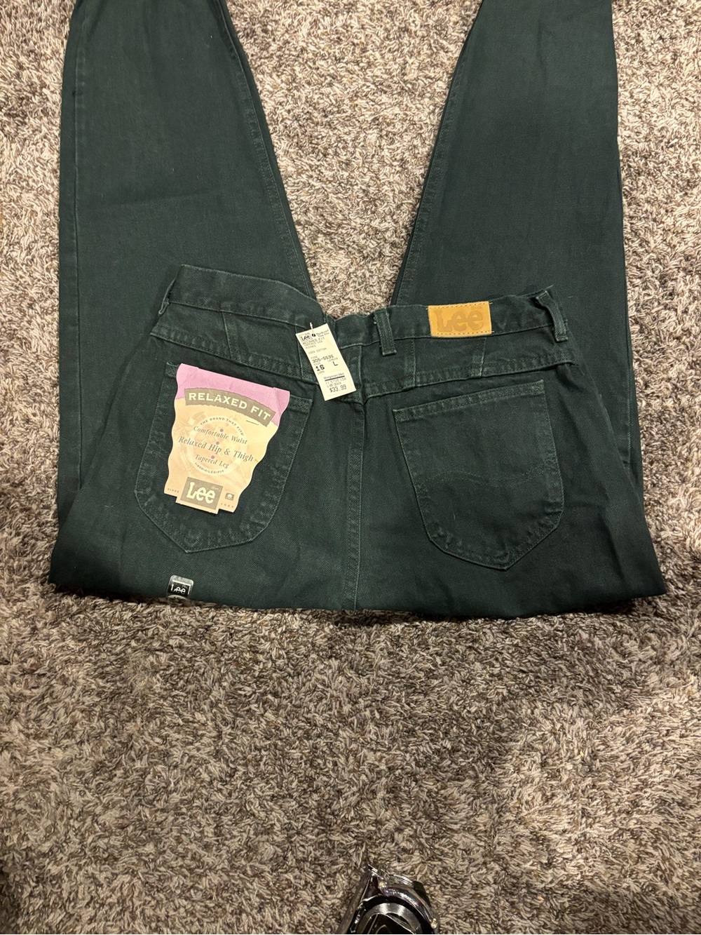 Lee Dark Teal Relaxed Fit Jeans